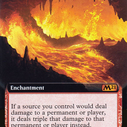Fiery Emancipation (Extended Art) [Core Set 2021]