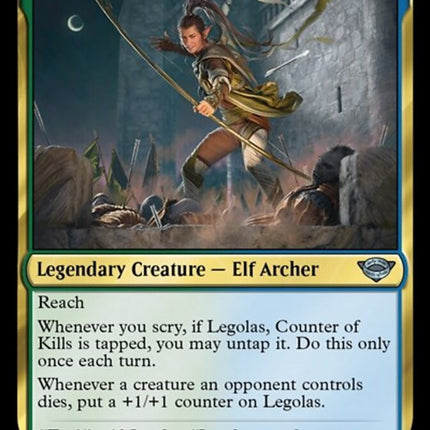 Legolas, Counter of Kills [The Lord of the Rings: Tales of Middle-Earth]