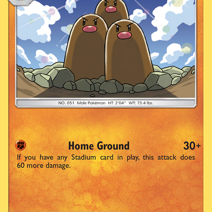 Dugtrio (86/214) [Sun & Moon: Unbroken Bonds]
