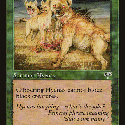 Gibbering Hyenas [Mirage]