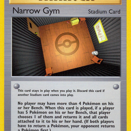 Narrow Gym (124/132) [Gym Heroes 1st Edition]