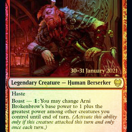 Arni Brokenbrow [Kaldheim Prerelease Promos]