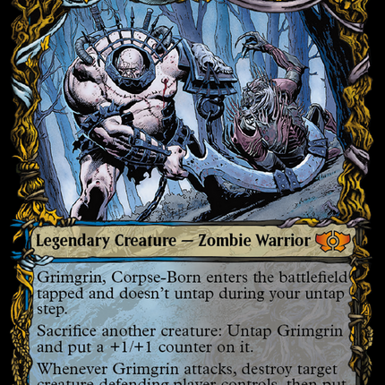 Grimgrin, Corpse-Born (Halo Foil) [Multiverse Legends]