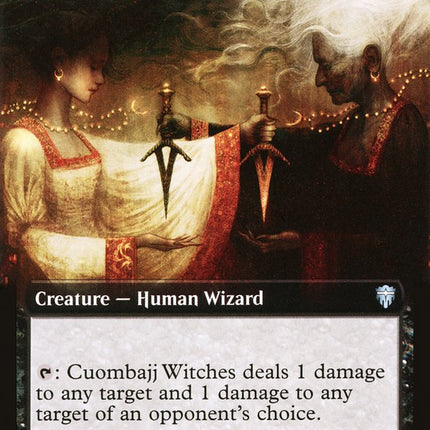 Cuombajj Witches (Extended Art) [Commander Legends]