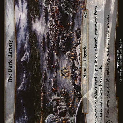 The Dark Barony (Planes) [Planechase Planes]