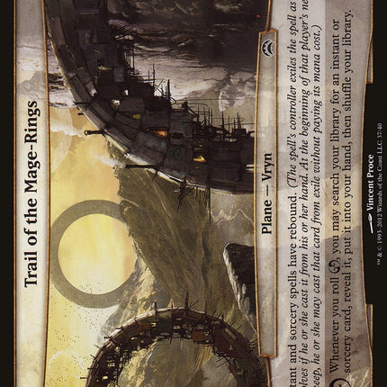 Trail of the Mage-Rings (Planes) [Planechase 2012 Planes]
