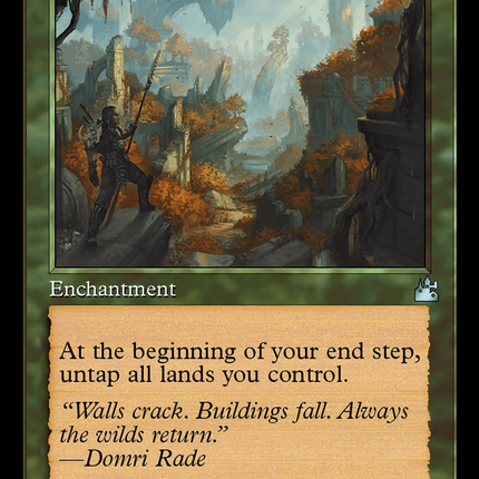 Wilderness Reclamation (Retro Frame) [Ravnica Remastered]