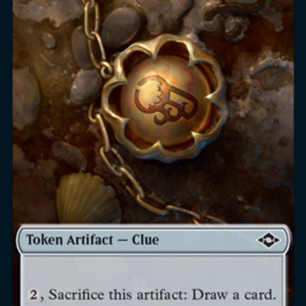 Clue (14) // Thopter Double-Sided Token [Modern Horizons 2 Tokens]