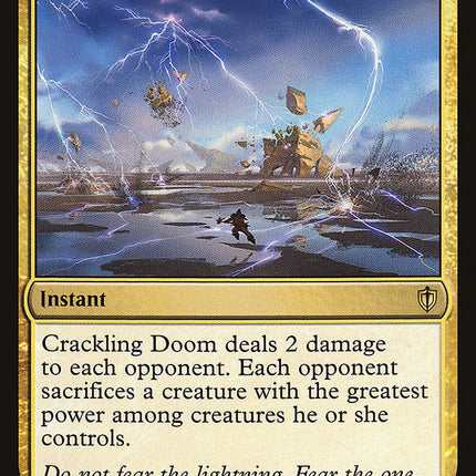 Crackling Doom [Commander 2016]