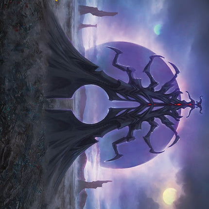 Black Sun's Twilight Art Card (Gold-Stamped Signature) [Phyrexia: All Will Be One Art Series]
