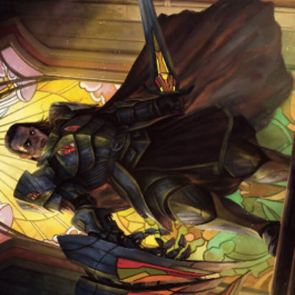 Benalish Sleeper Art Card (Gold-Stamped Signature) [Dominaria United Art Series]