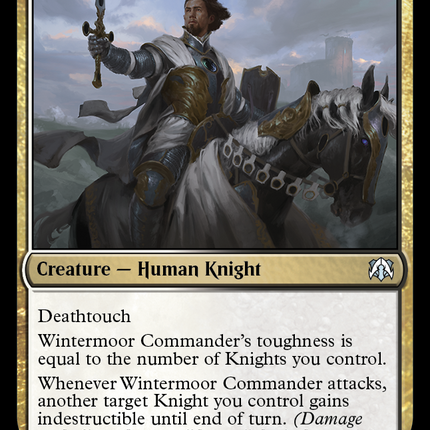 Wintermoor Commander [March of the Machine Commander]