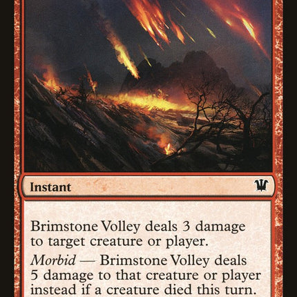 Brimstone Volley [Innistrad]