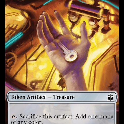 Soldier // Treasure (0030) Double-Sided Token [Doctor Who Tokens]
