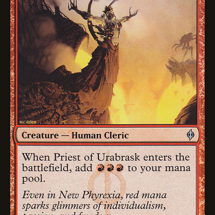 Priest of Urabrask [New Phyrexia]