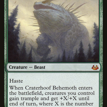 Craterhoof Behemoth [Modern Masters 2017]