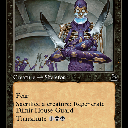 Dimir House Guard (Retro Frame) [Ravnica Remastered]