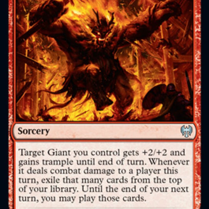 Fire Giant's Fury [Kaldheim]