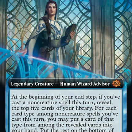 Hurkyl, Master Wizard (Extended Art) [The Brothers' War]