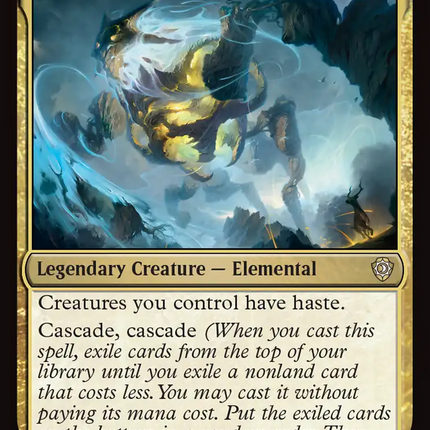 Maelstrom Wanderer [Lorwyn Eclipsed Commander]