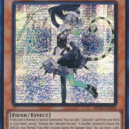 Arianna the Labrynth Servant [MP23-EN229] Prismatic Secret Rare