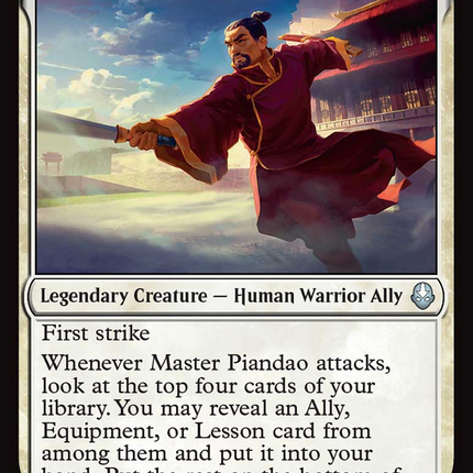 Master Piandao [Avatar: The Last Airbender]