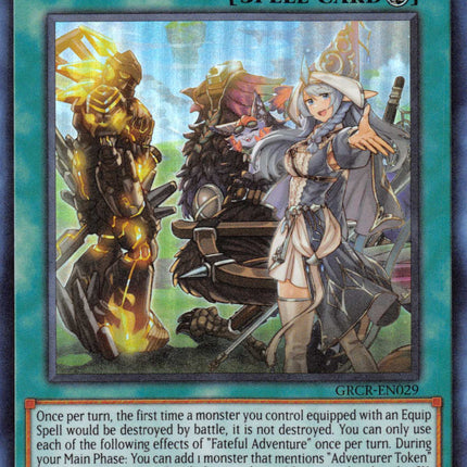 Fateful Adventure [GRCR-EN029] Ultra Rare