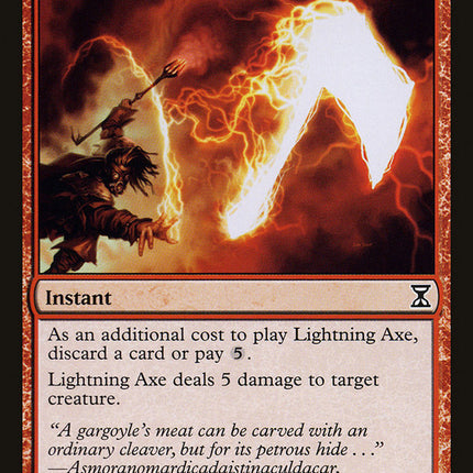 Lightning Axe [Time Spiral]