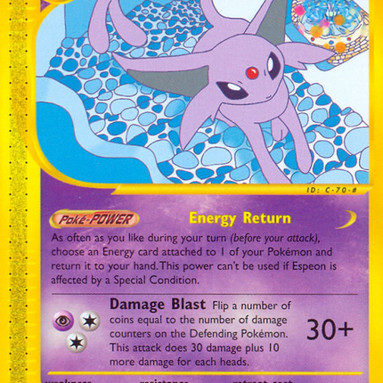 Espeon (11/147) [Aquapolis]
