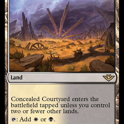 Concealed Courtyard [Outlaws of Thunder Junction]