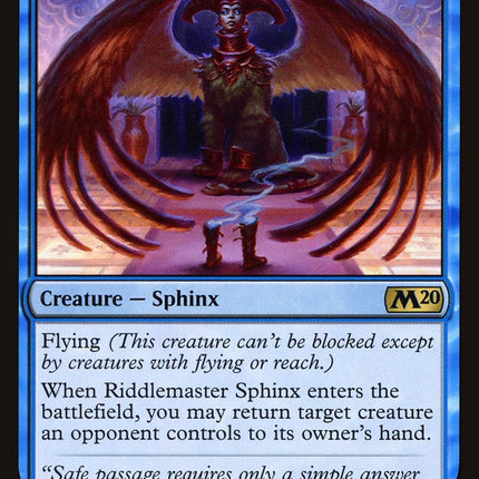 Riddlemaster Sphinx [Core Set 2020]