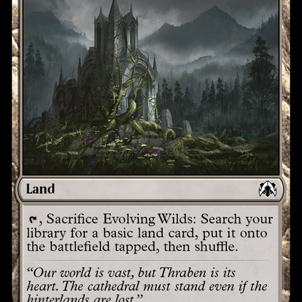 Evolving Wilds [March of the Machine Commander]