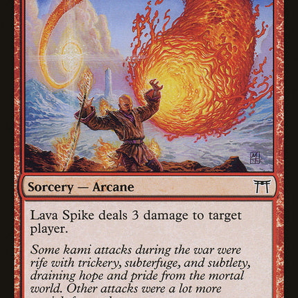 Lava Spike [Champions of Kamigawa]