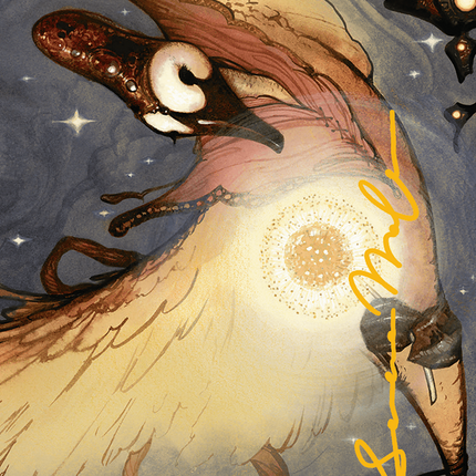 Salvation Swan Art Card (Gold-Stamped Signature) [Bloomburrow Art Series]