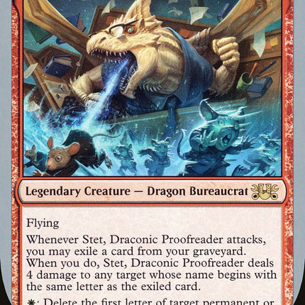 Stet, Draconic Proofreader [Unsanctioned]