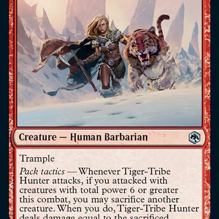 Tiger-Tribe Hunter [Dungeons & Dragons: Adventures in the Forgotten Realms]