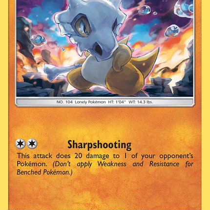 Cubone (37/68) [Sun & Moon: Hidden Fates]