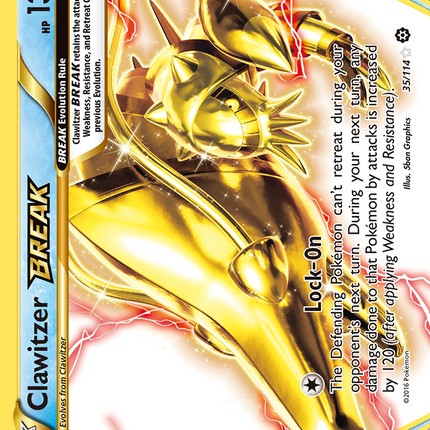 Clawitzer BREAK (35/114) [XY: Steam Siege]
