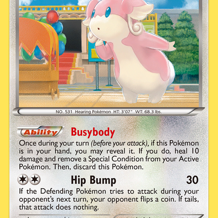 Audino (126/149) [Black & White: Boundaries Crossed]