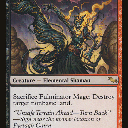 Fulminator Mage [Shadowmoor]
