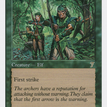 Elvish Archers [Seventh Edition]