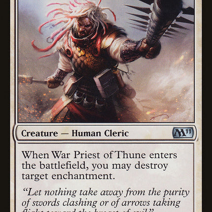 War Priest of Thune [Magic 2011]