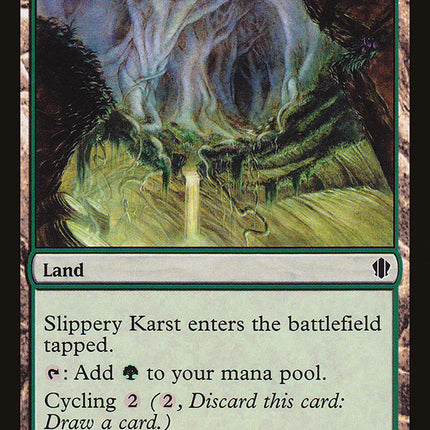 Slippery Karst [Commander 2013]