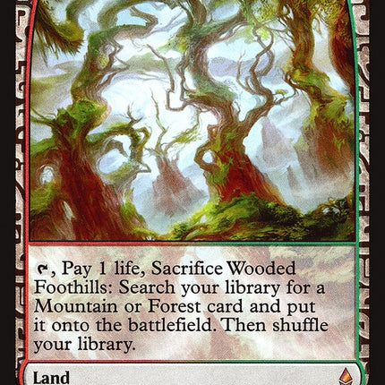 Wooded Foothills [Zendikar Expeditions]