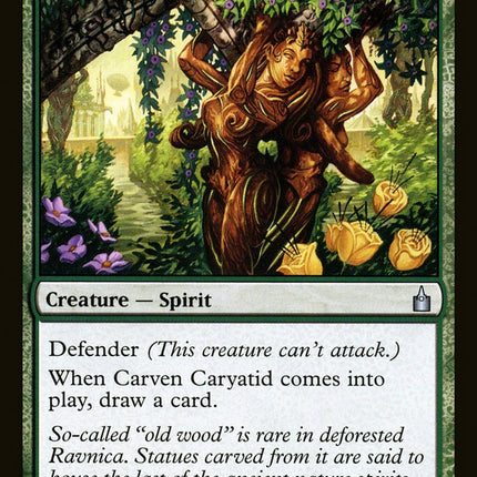 Carven Caryatid [Ravnica: City of Guilds]