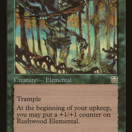 Rushwood Elemental [Mercadian Masques]
