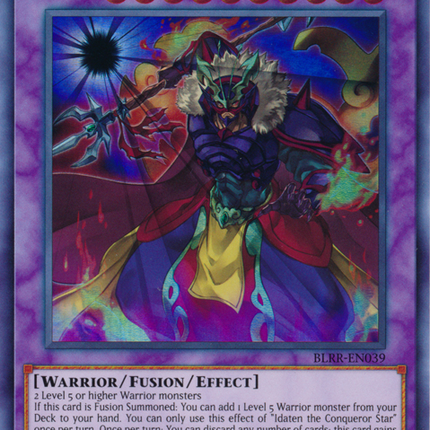 Idaten the Conqueror Star [BLRR-EN039] Ultra Rare