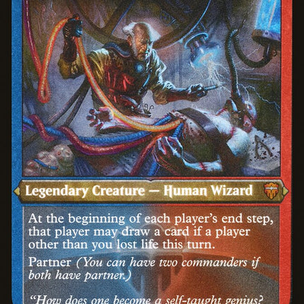 Ludevic, Necro-Alchemist (Etched) [Commander Legends]