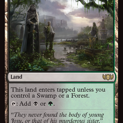 Woodland Cemetery [Tarkir: Dragonstorm Commander]