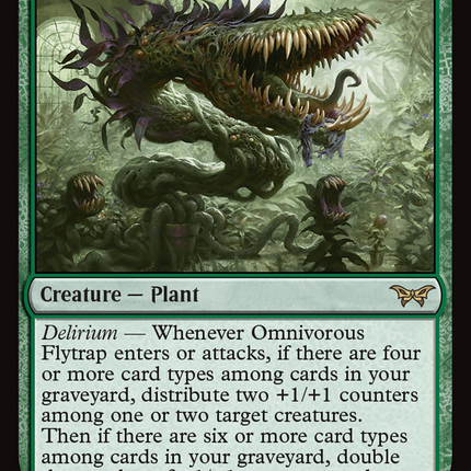Omnivorous Flytrap [Duskmourn: House of Horror]
